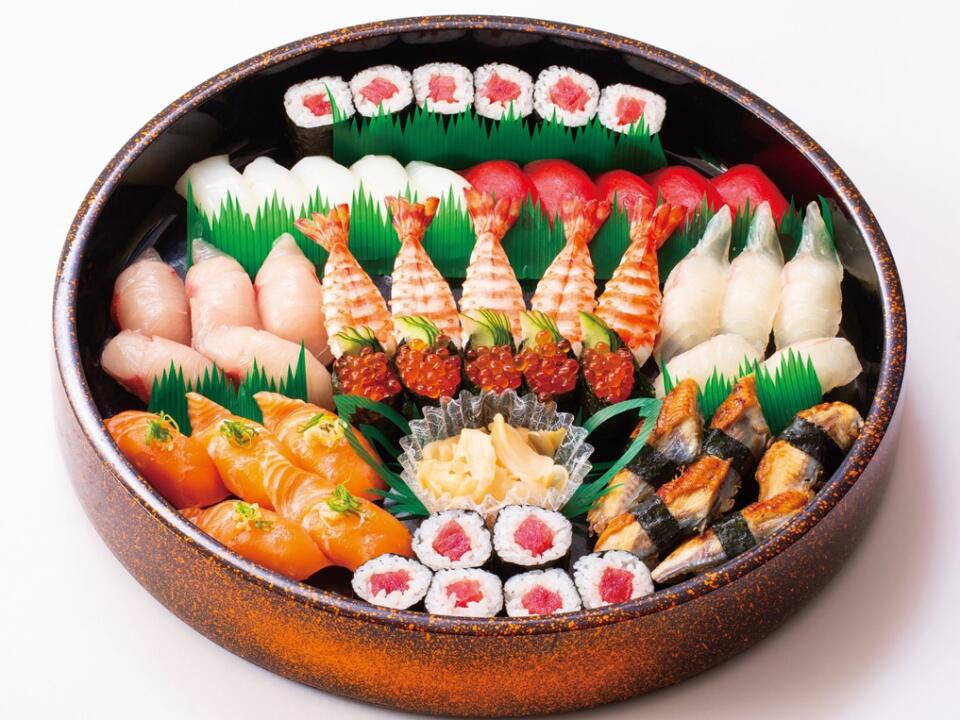 3～5人前寿司 | 寿司・割烹 甚八 | 奈良・八尾・藤井寺で寿司・弁当の